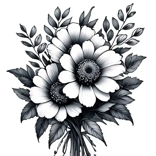 Birth Flower Bouquet