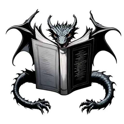 Book With A Dragon