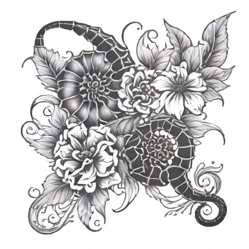 2 Scorpio And October Birthflower