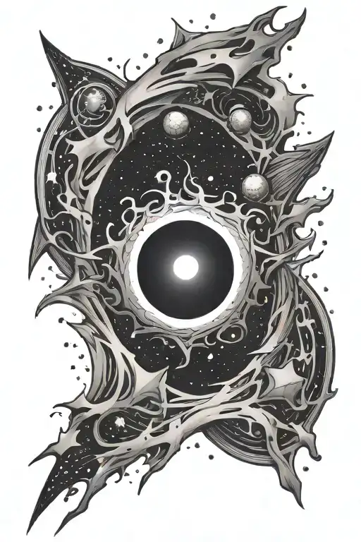 Black Hole Eating Stars