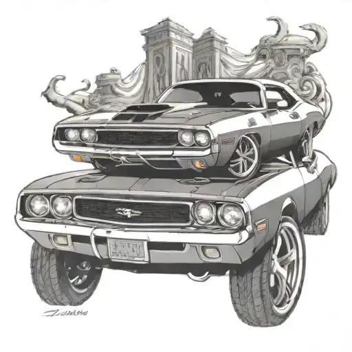 Challenger Muscle Car