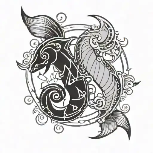 Zodiac Sign Cancer And Pisces Simple