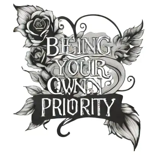 Inspiring Quote About Being Your Own Priority