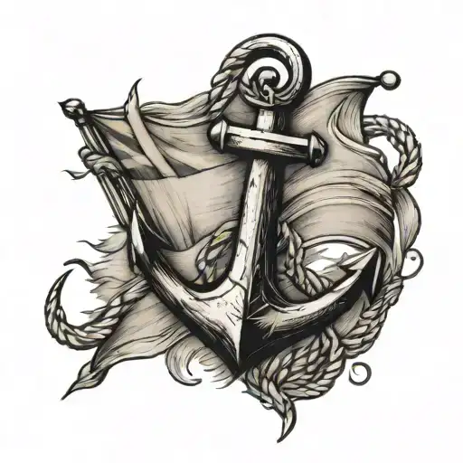 Sea Anchor Ans Breton Flag Incorporated