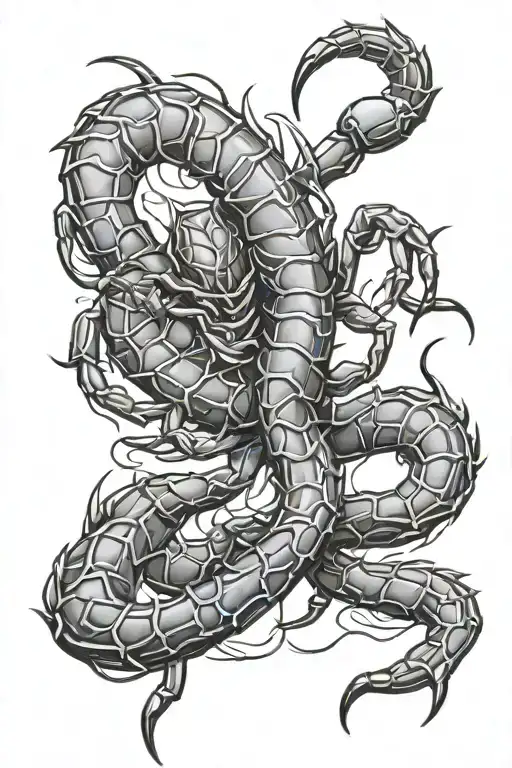 Scorpion Tribal Inspired