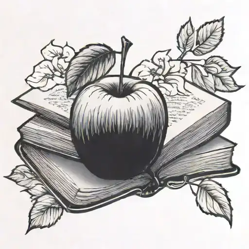 Half An Apple Half A Book