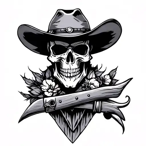 Cowboy Skull