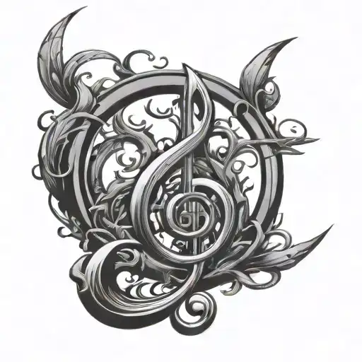 Gothic Treble Clef Final Fantasy 16