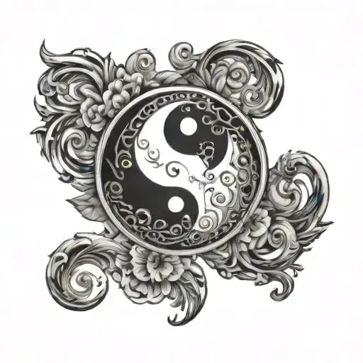 I Have A Yin Yang Tattoo On My Hand Next To My Thumb I Want To Cover It Up