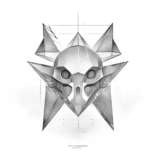 Geometry Exagons Sacred Mixed Up With Alien Lenguaje