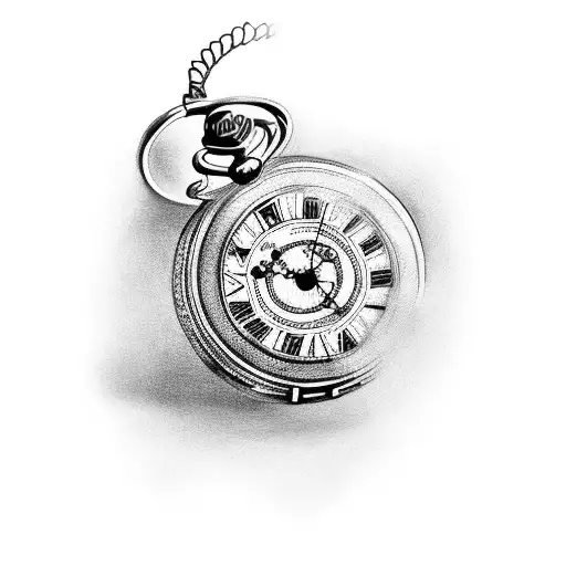 Lily Broken Pocket Watch