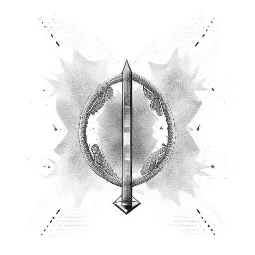 Dna Family Tree With A Sword