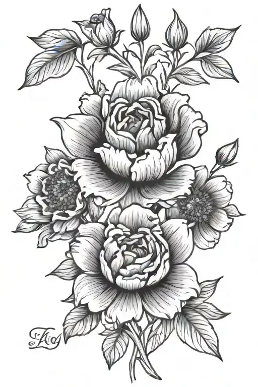 May Birthflower With Date 10-14-24