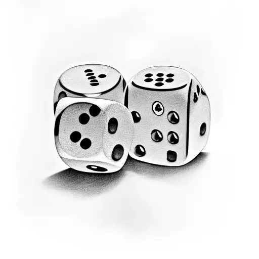 Dice With 2 And 1