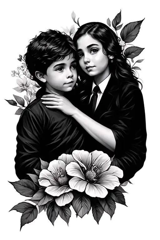 Memorial Tat For Mother Momma's Boy Looking