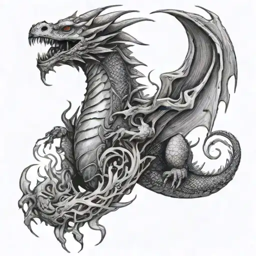 Dragon Breathing Fire