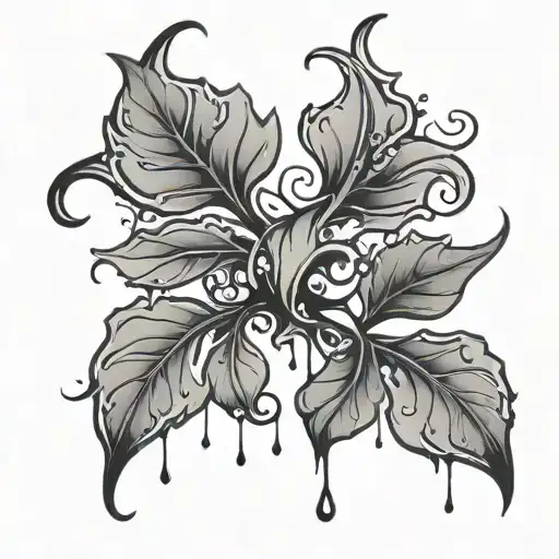 Vine With Liquid Dripping