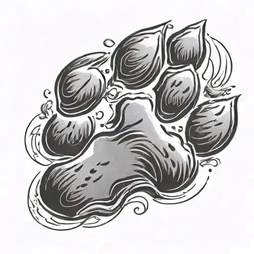 Dog Paw Print