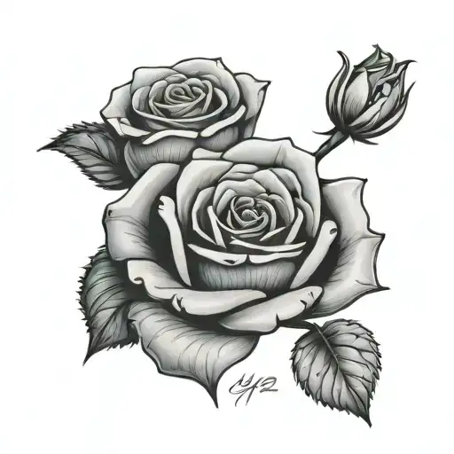 Rose With The Word Yaya