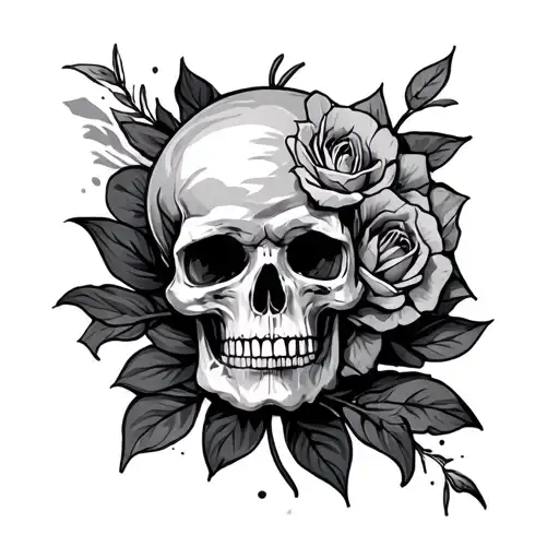 Blackout Arm Sleeve Tattoo Design