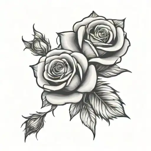 Rose With Family Love Symbol And Respect Integrity Honor