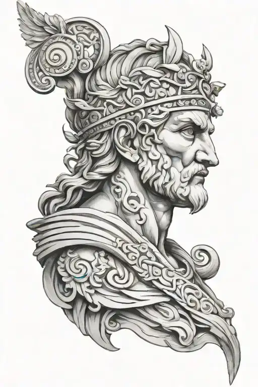 Realism Ancient Mythology Intellectual Greek God Arm Pattern