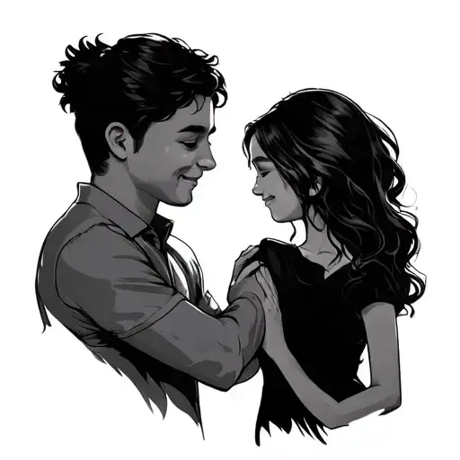 Father Daughter Holding Hands