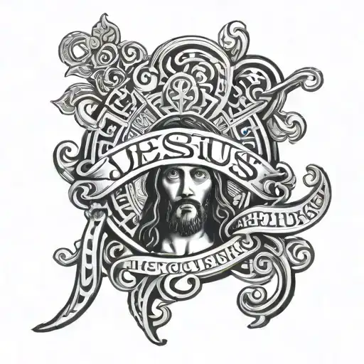 Jesus Chicano Lettering