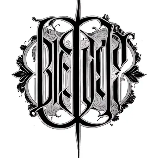 Two Word Ambigram Generator