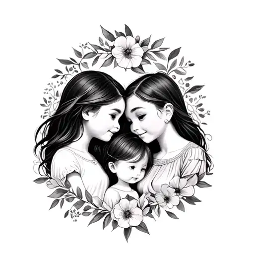 Family Love Daughter