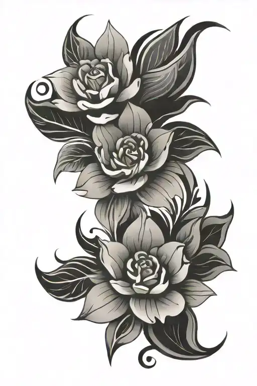 Tribal Minimalism With Floral