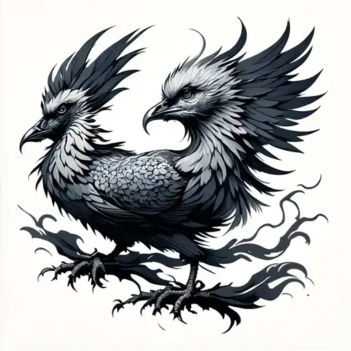 Japanese Phoenix Bird