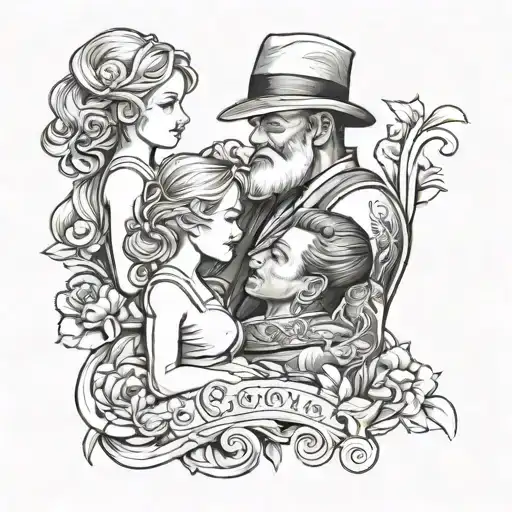 Father And Daughters