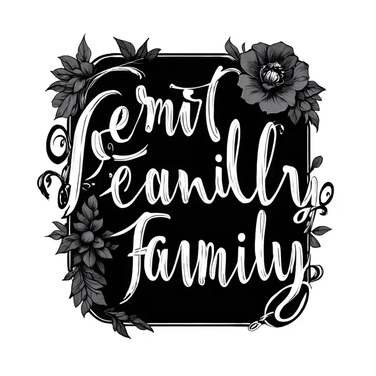 Family Written Out