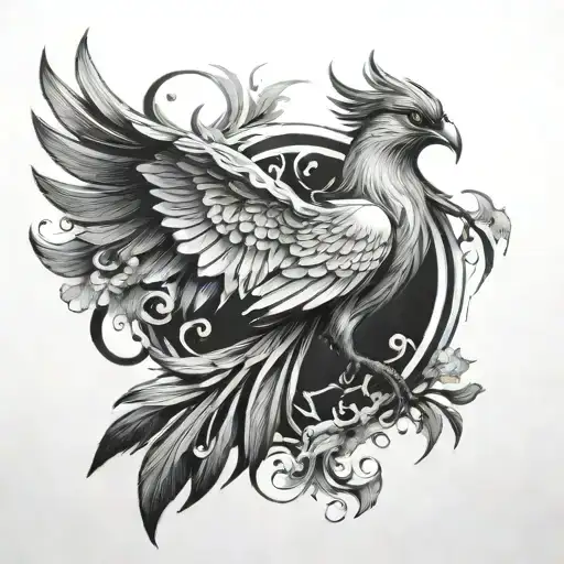 Phoenix Tattoo Inspired