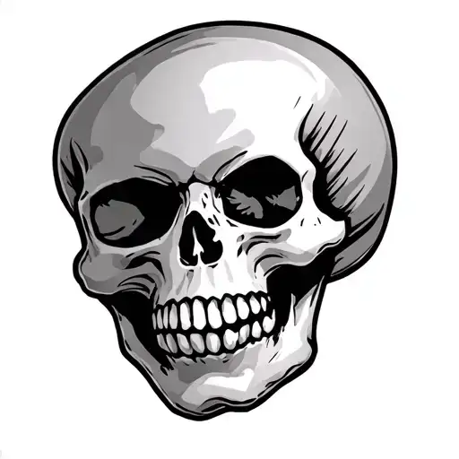 Cartoon Skull