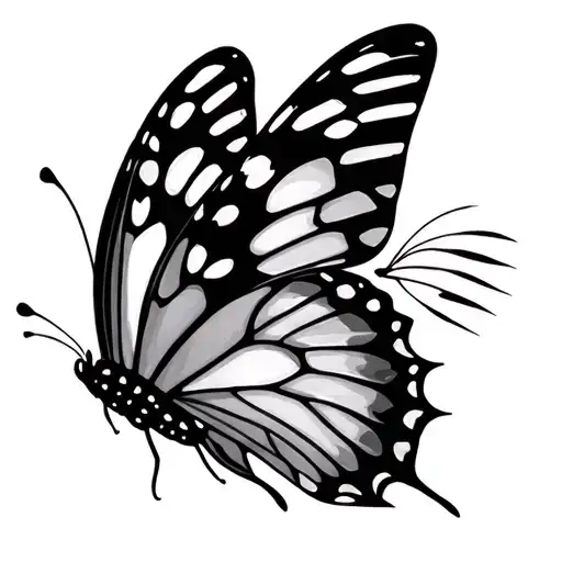 Butterflies With Infinite Line