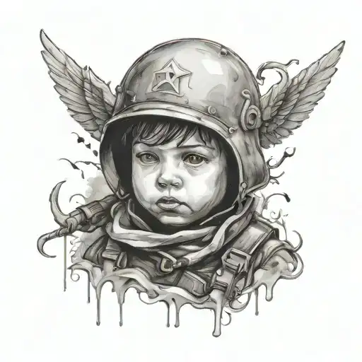 Little Boy In The Little If War