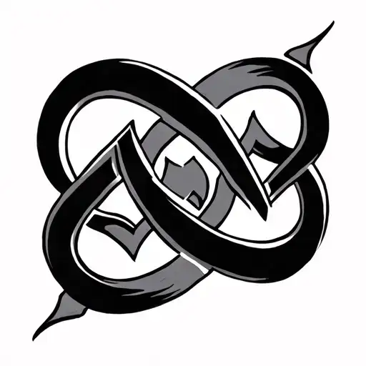 Kurdish Symbol Intertwined