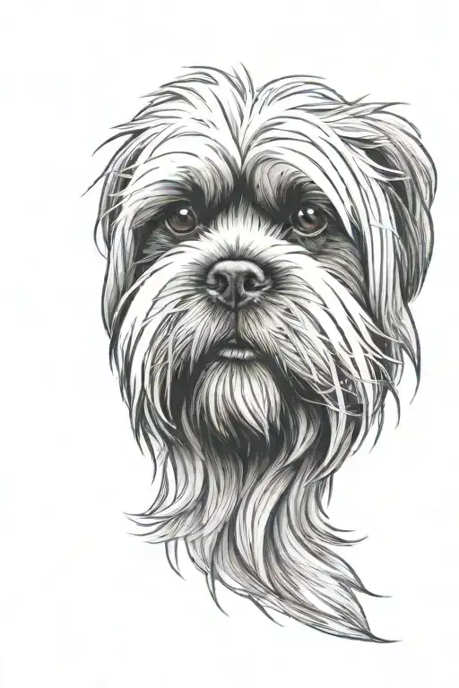 Shih Tzu Transformed Into A Lion