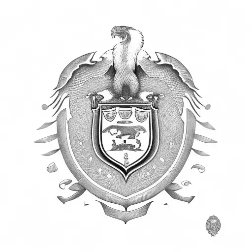 South African Family Crest Petersen