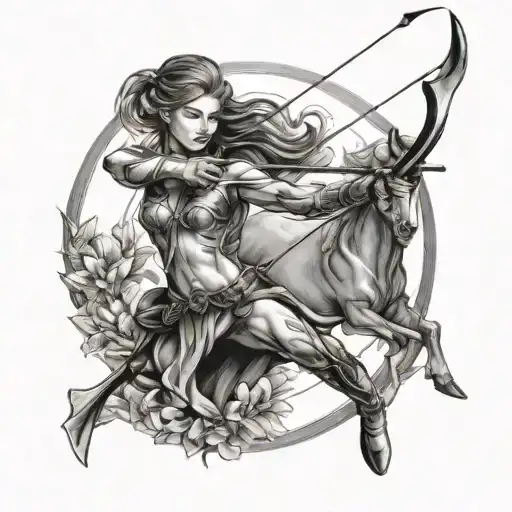 Sagittarius Archer Shooting