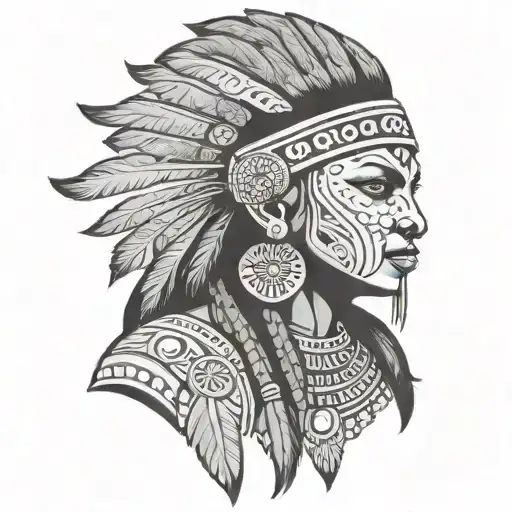 Taino Woman Warrior