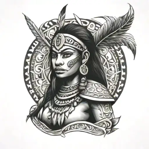 Taino Woman Warrior