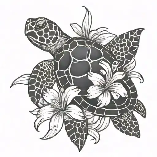 Turtle Hibiscus Plumeria