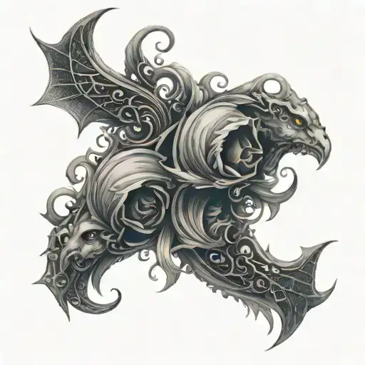 Gothic Sleeve Inspired