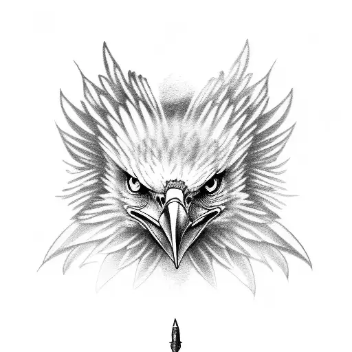 Eagle With Dagger
