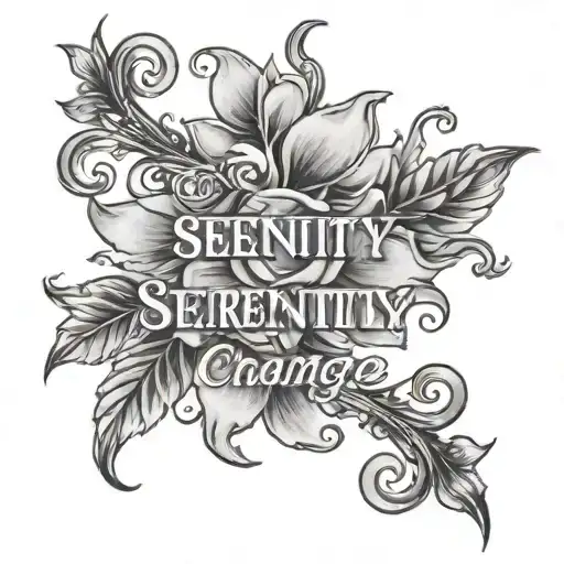 Serenity Prayer Quote Written