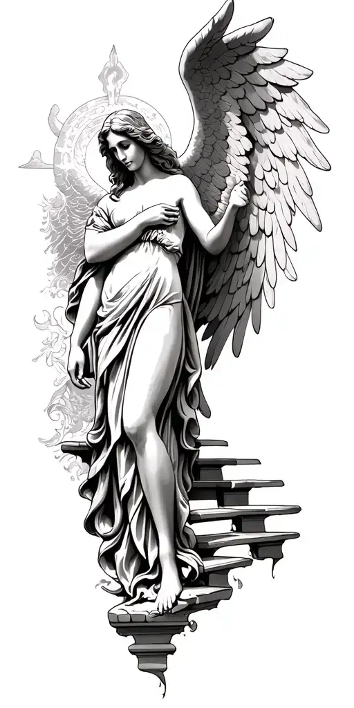 Angel Lower Arm And Stairway To Heaven Upper Arm
