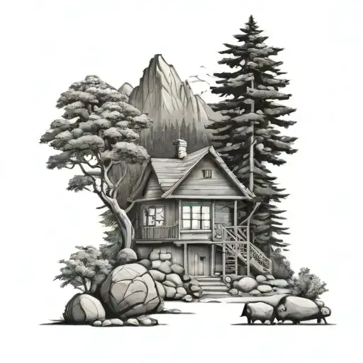 Boulder Gym Combined With Nature